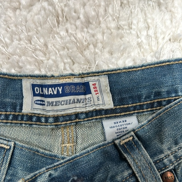 Mens Old Navy Mechanics Jeans W32 L32 - Picture 2 of 8